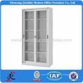 modern metal storage sliding door locker storage steel file glass door office cabinet